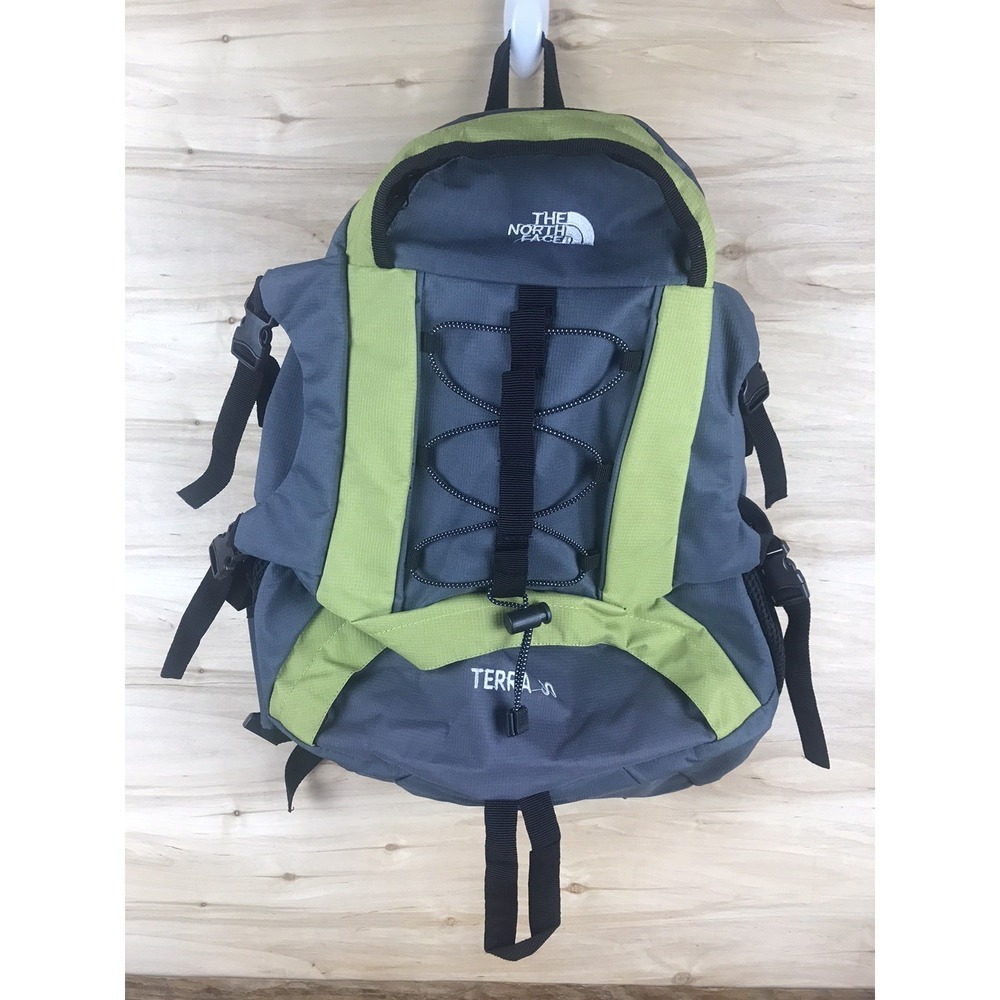 The North Face Terra 30 Hiking Backpack Green Gray 20"